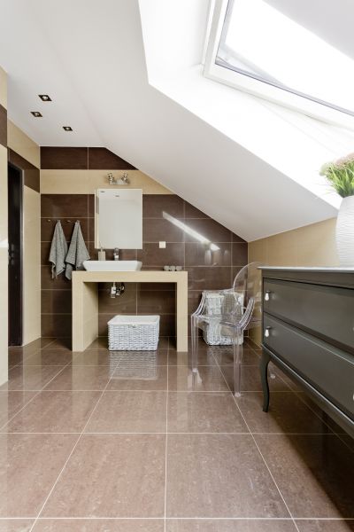 Attic Bathroom Installation in Novi