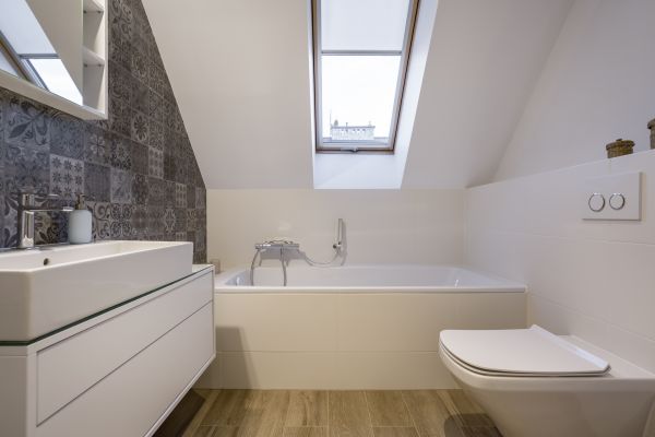 Attic Bathroom Construction in Novi