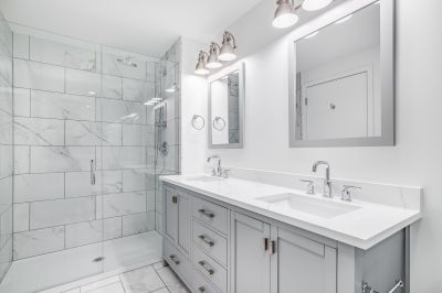 Elegant Vanity and Fixtures